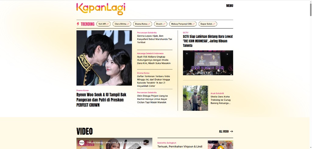 KapanLagi Youniverse (KLY) screenshot 1 of 2
