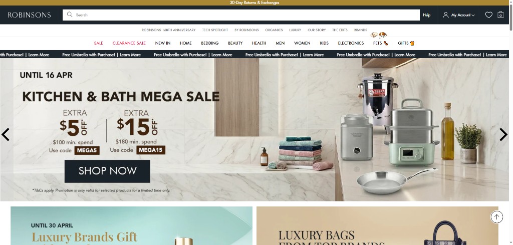 Robinsons Singapore screenshot 1 of 2